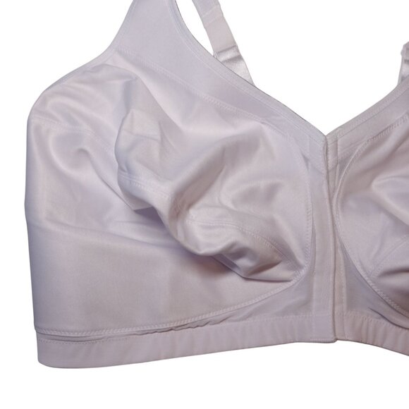 NWT Glamorise Full-Figure MagicLift Front Close Posture Back Support Bra Sz 48K - Picture 3 of 6